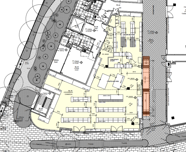 A blueprint of a building
AI-generated content may be incorrect.